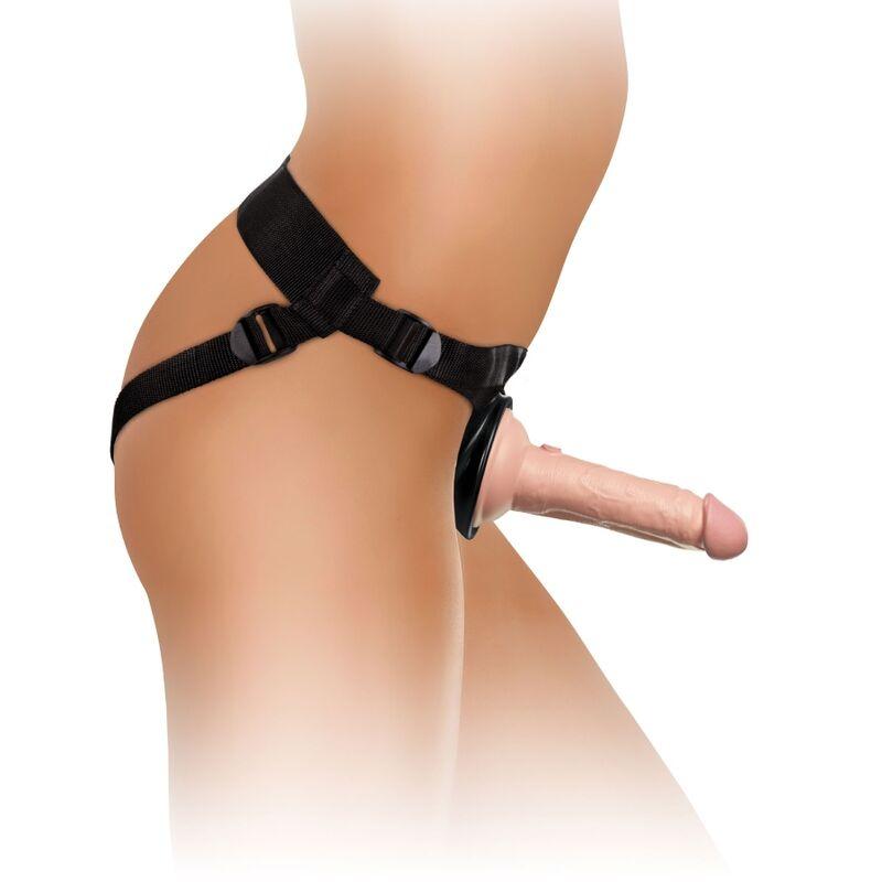 King Cock Elite - Adjustable Harness With Dildo 15.2 Cm For Beginners