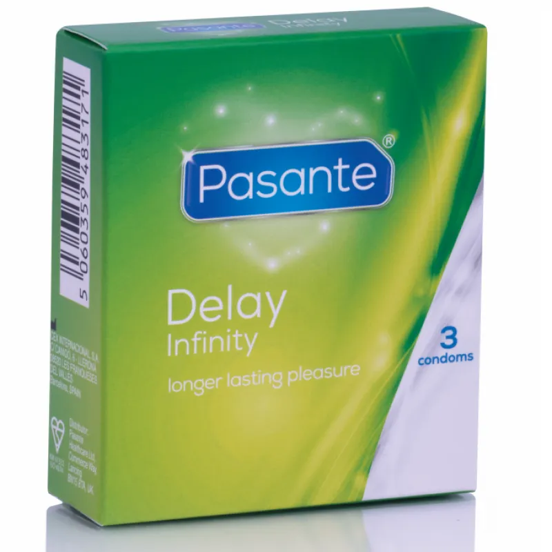 Pasante Through Retardant Preservative 3 Units - Kondómy