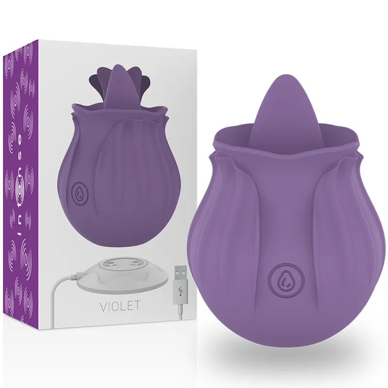 Intense - Violet Cl Toris Stimulator 10 Vibrations Lilac