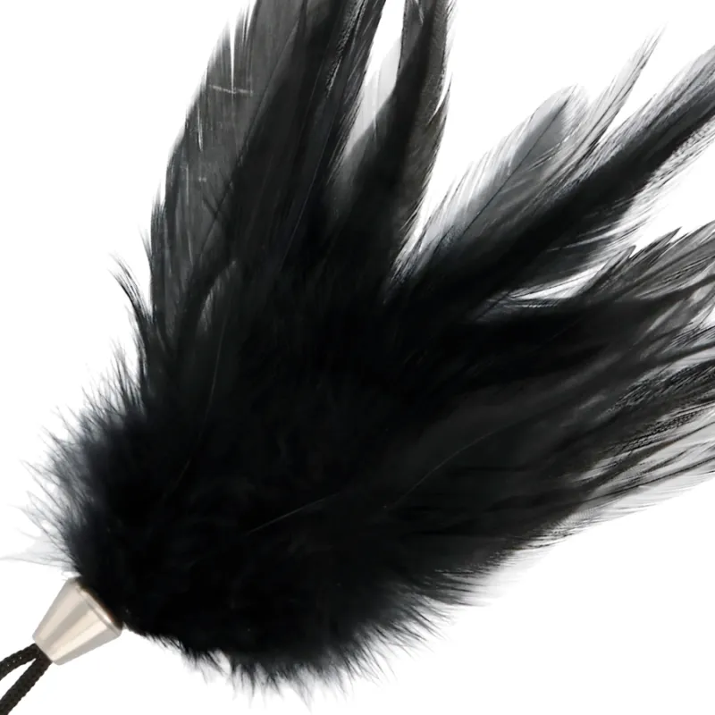 Darkness Black Feather 17cm - Šteklítko