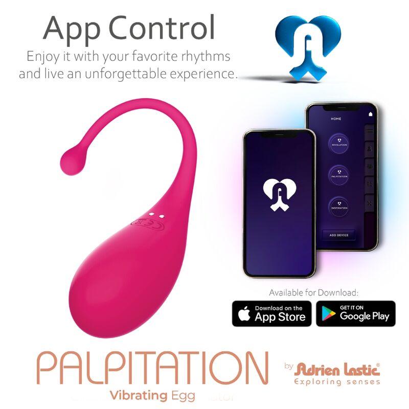 Adrien Lastic - Palpitation Vibrating Egg Pink - Free App