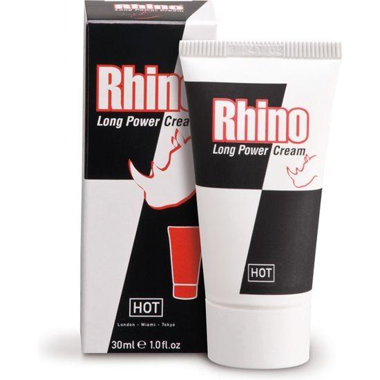 Hot Rhino Long Power Cream 30ml - Predĺženie Výdrže