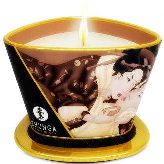 Mini Caress By Candlelight Massage Candle Chocolate - Masážna Sviečka