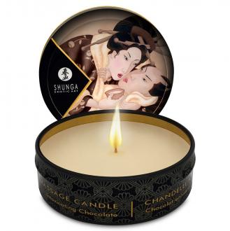 Mini Caress By Candlelight Massage CandleHeady Chocolate - Masážna Sviečka