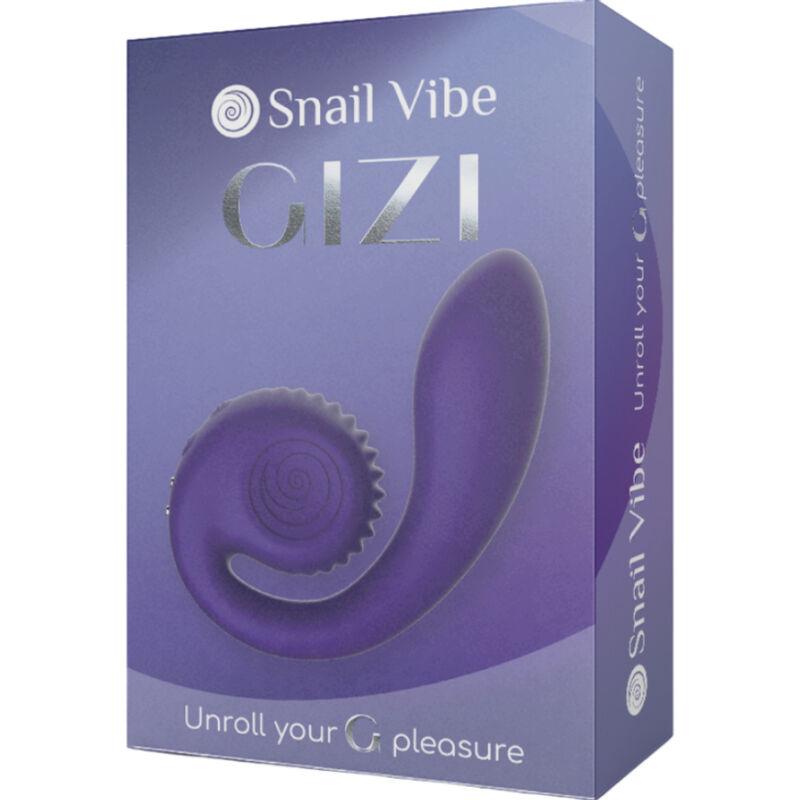 Snail Vibe - Gizi Dual Stimulator Purple