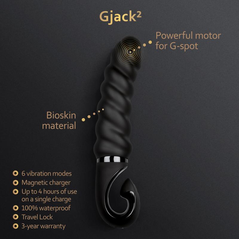 Gvibe - Gjack 2 Vibrator Mystic Black