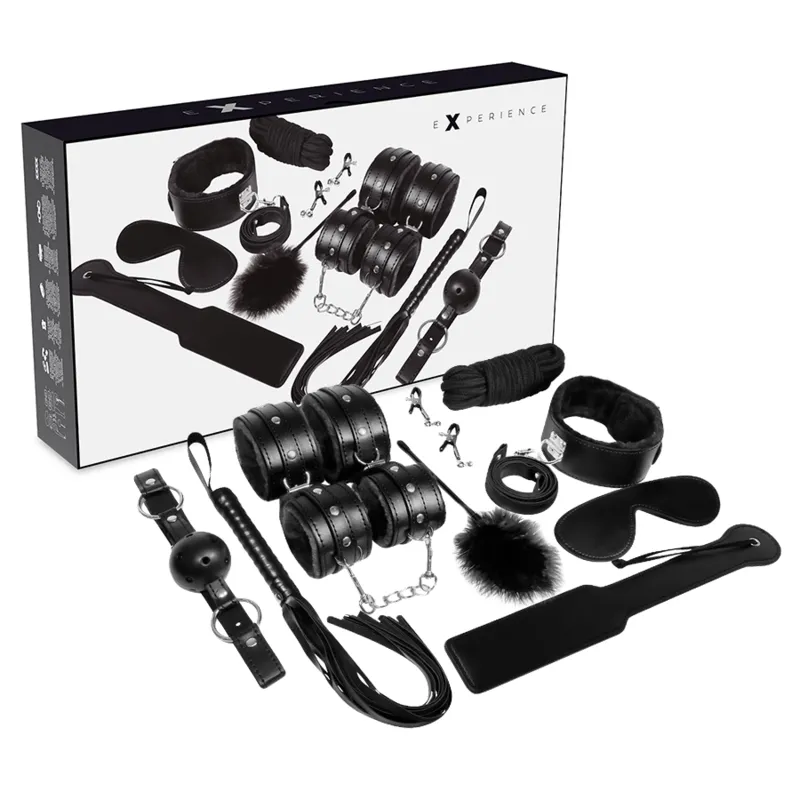 Experience Bdsm Fetish Kit Black Series - Bdsm Sada