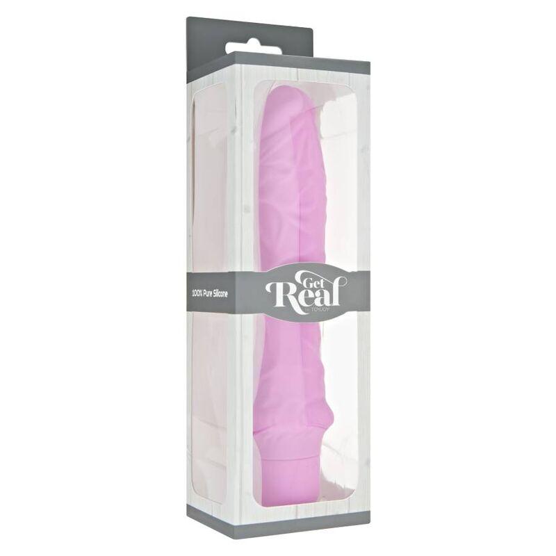 Get Real - Classic Large Vibrator Pink