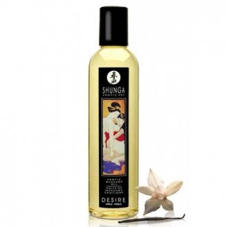 Shunga - Massage Oil Desire (Vanilka) 250ml - Masážny Olej